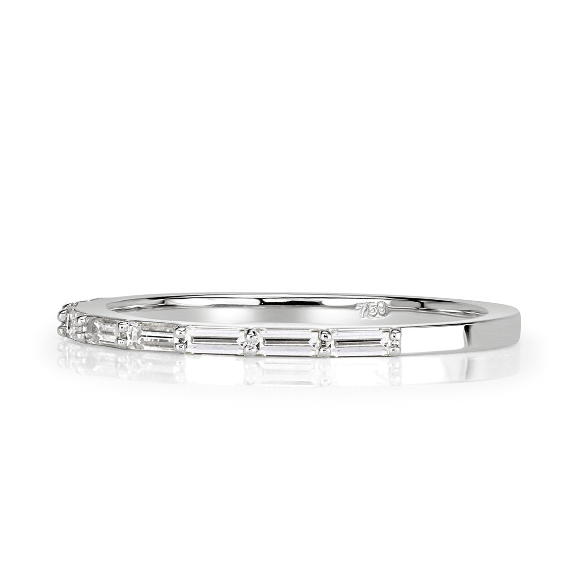 Baguette Cut Diamond Wedding Band