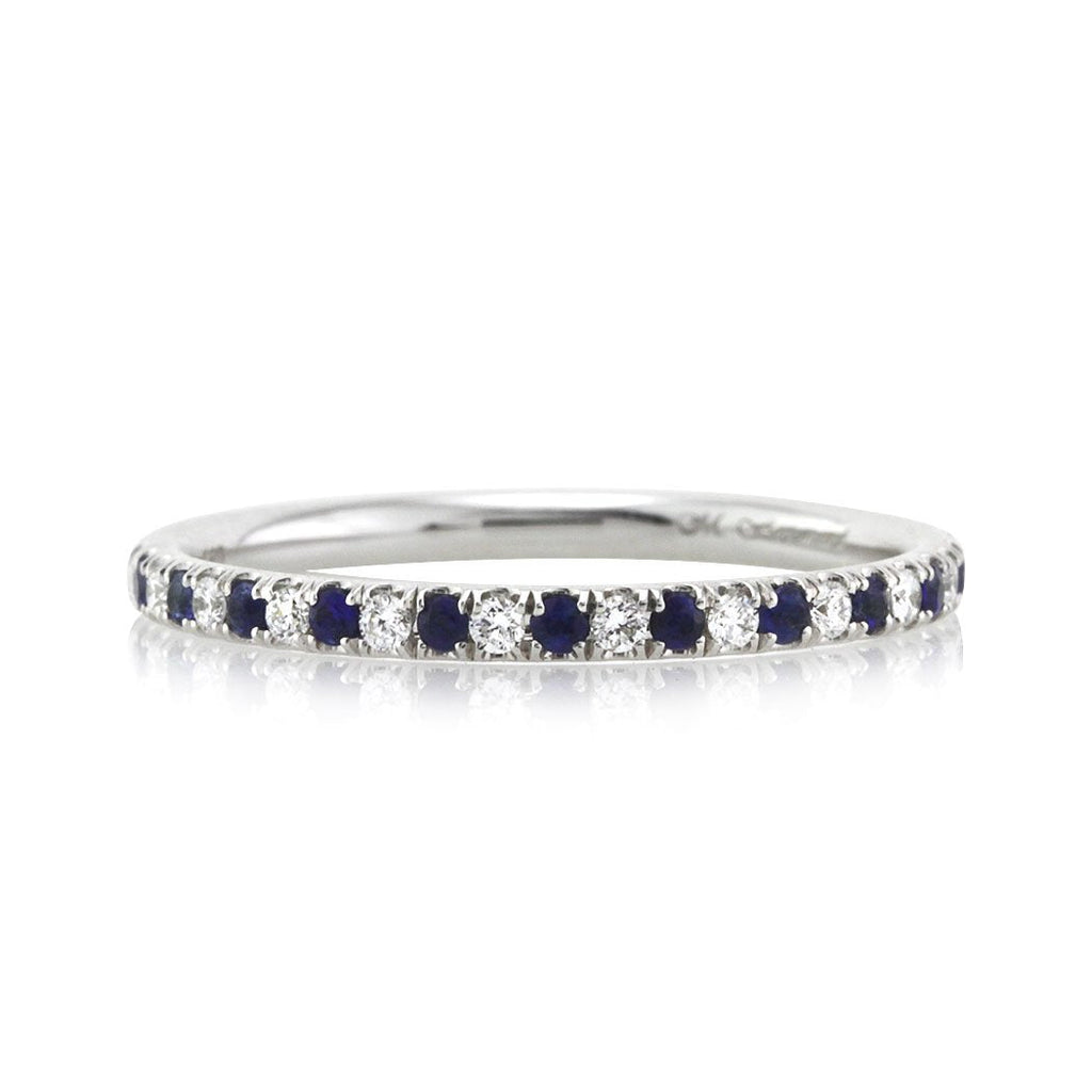 Round Cut Diamond Wedding Band