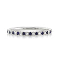 Round Cut Diamond Wedding Band