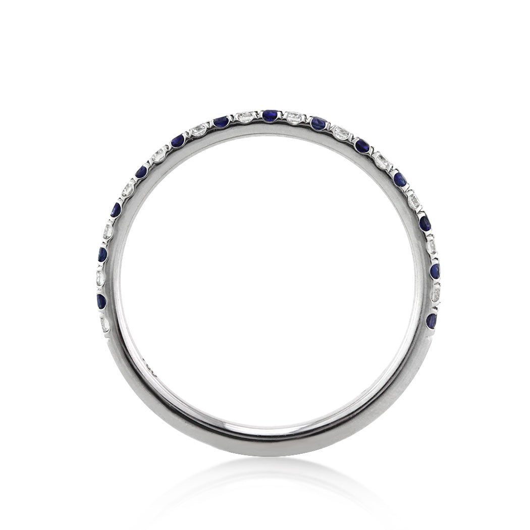 Round Cut Diamond Wedding Band