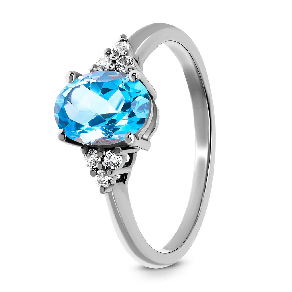 Oval Shaped Engagement Ring