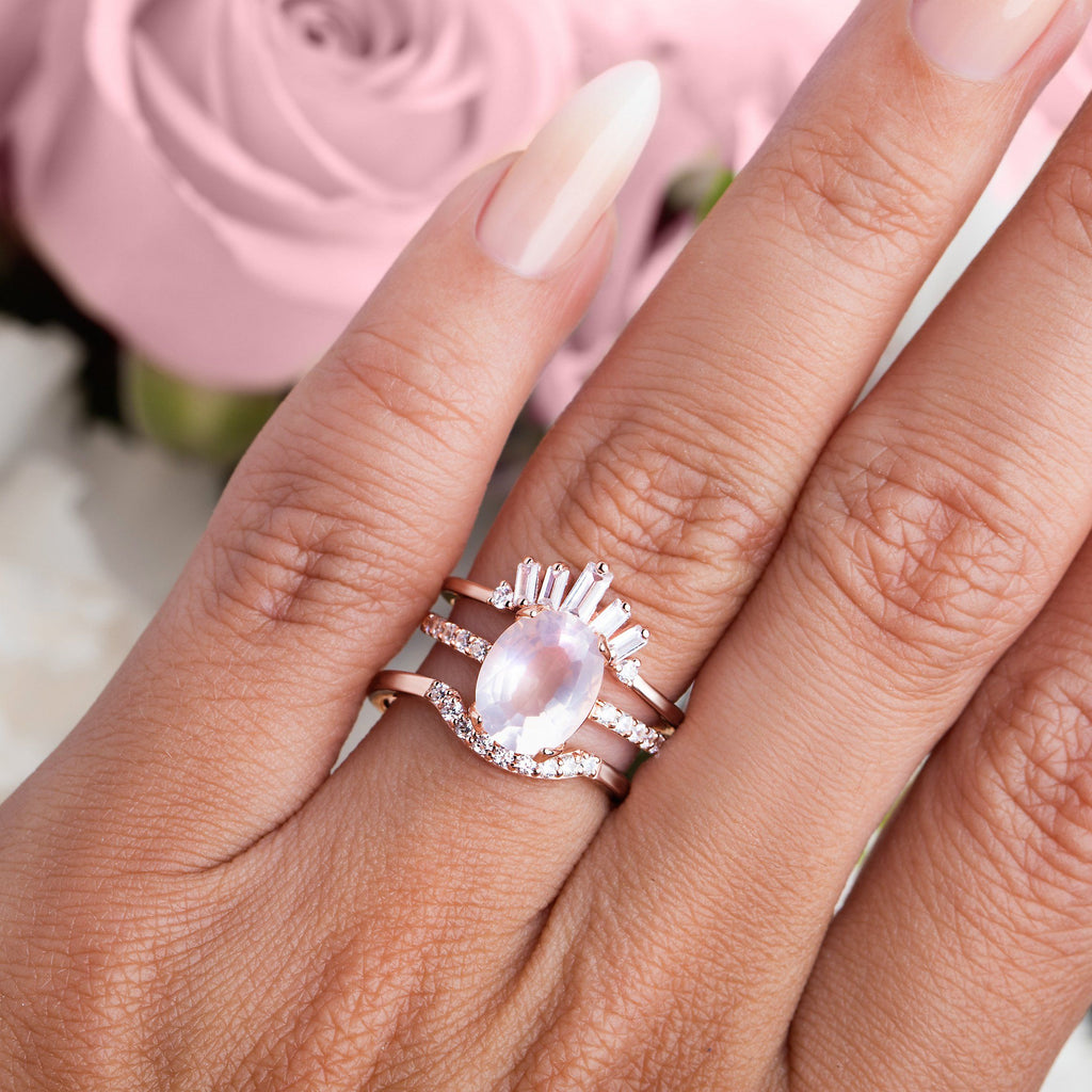 Oval Shaped Engagement Ring
