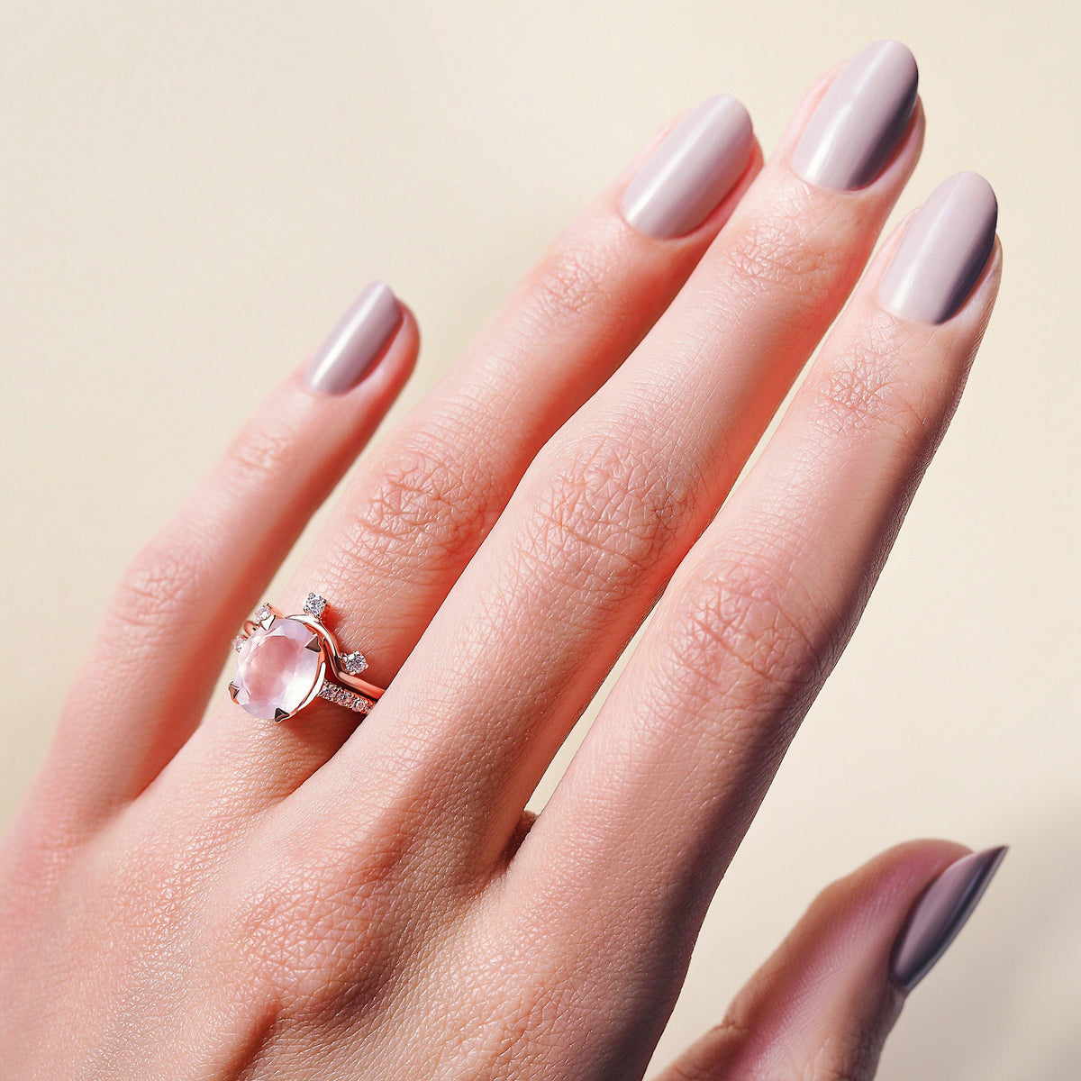 Oval Shaped Engagement Ring