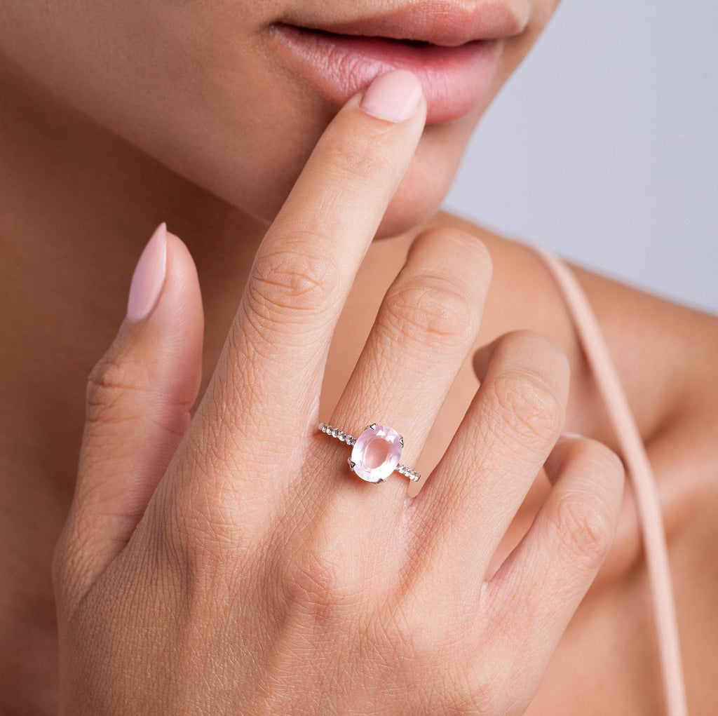 Oval Shaped Engagement Ring