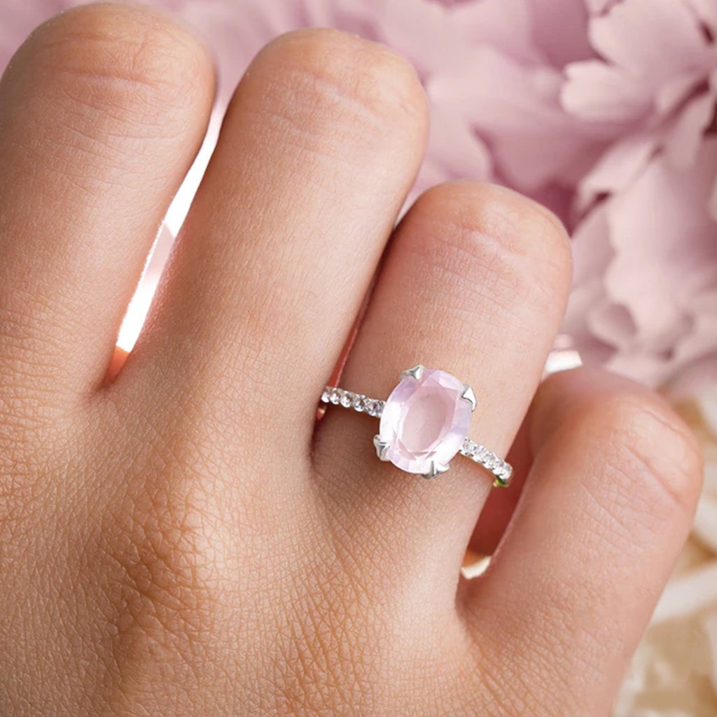 Oval Shaped Engagement Ring