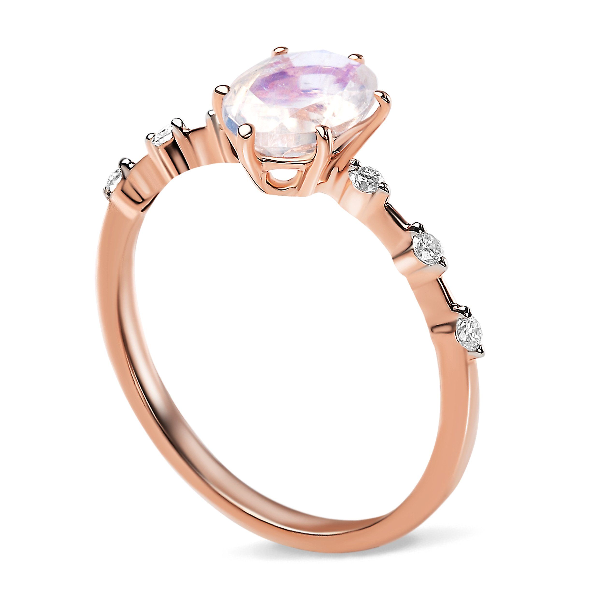 Oval Shaped Engagement Ring