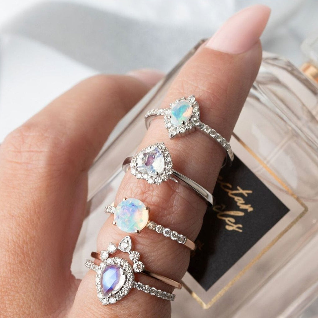 Heart Shaped Engagement Ring