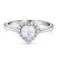 Heart Shaped Engagement Ring