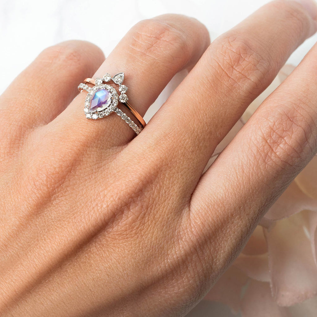 Pear Shaped Engagement Ring