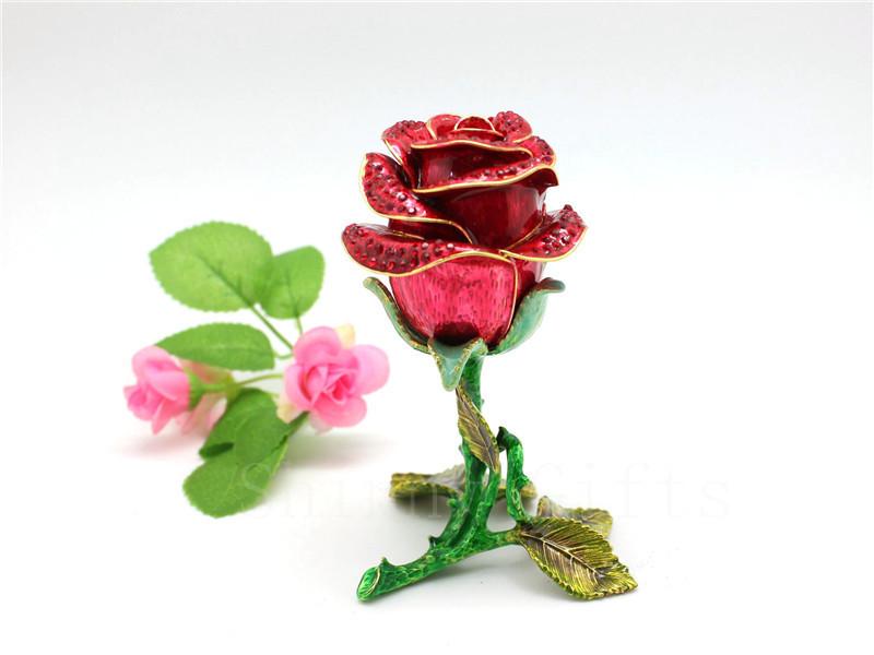 Diamond Inlaid Rose Gift Boxes