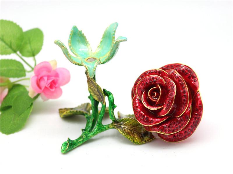 Diamond Inlaid Rose Gift Boxes