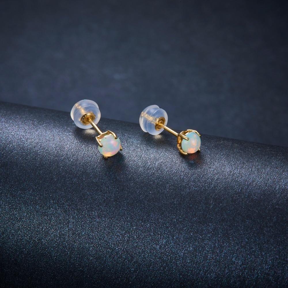 Round Cut Engagement Earrings