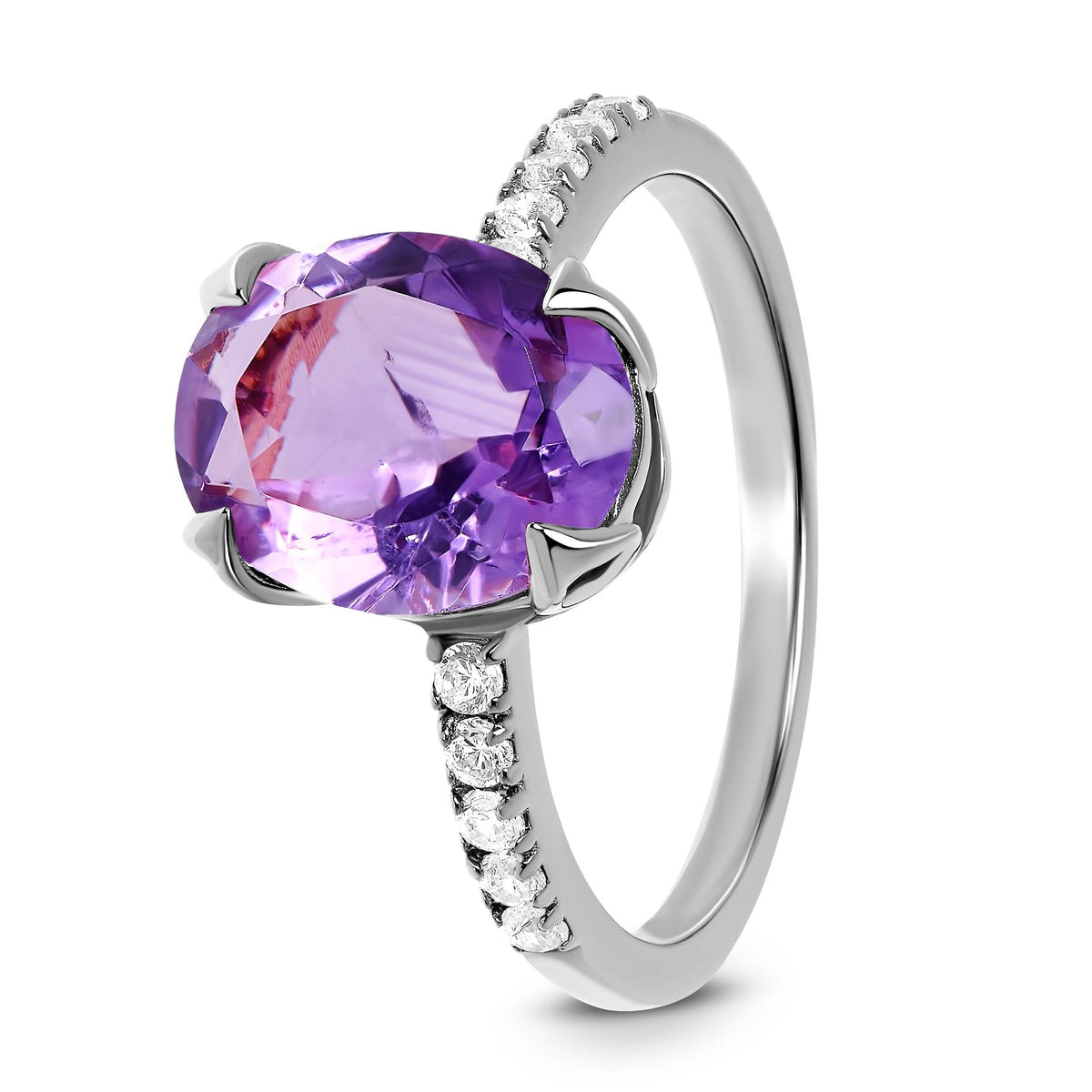 Oval Shaped Engagement Ring