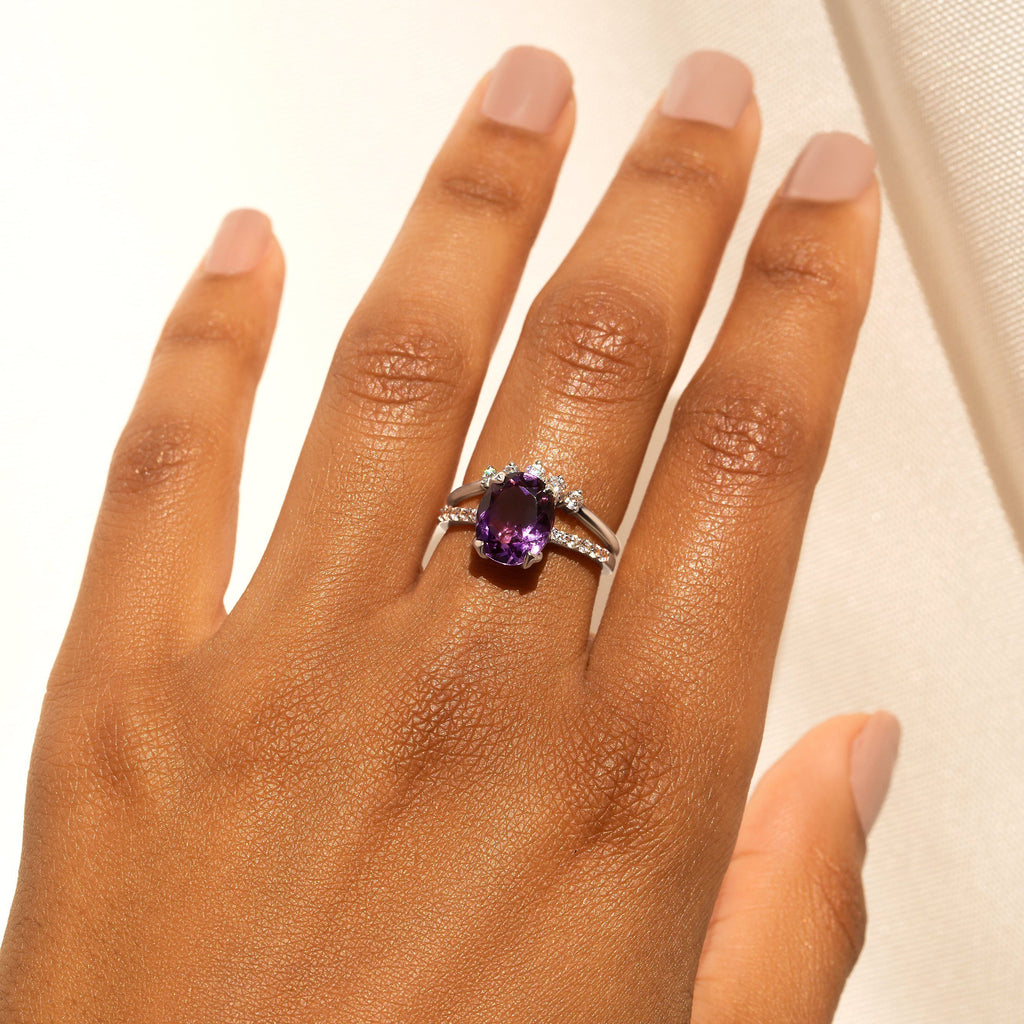 Oval Shaped Engagement Ring