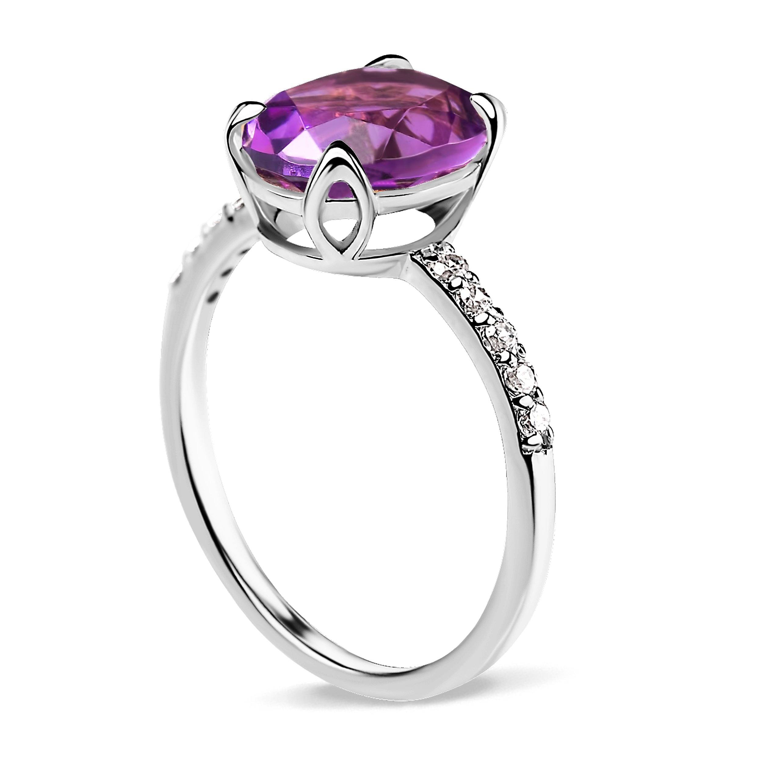 Oval Shaped Engagement Ring