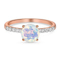 Round Shaped Engagement Ring