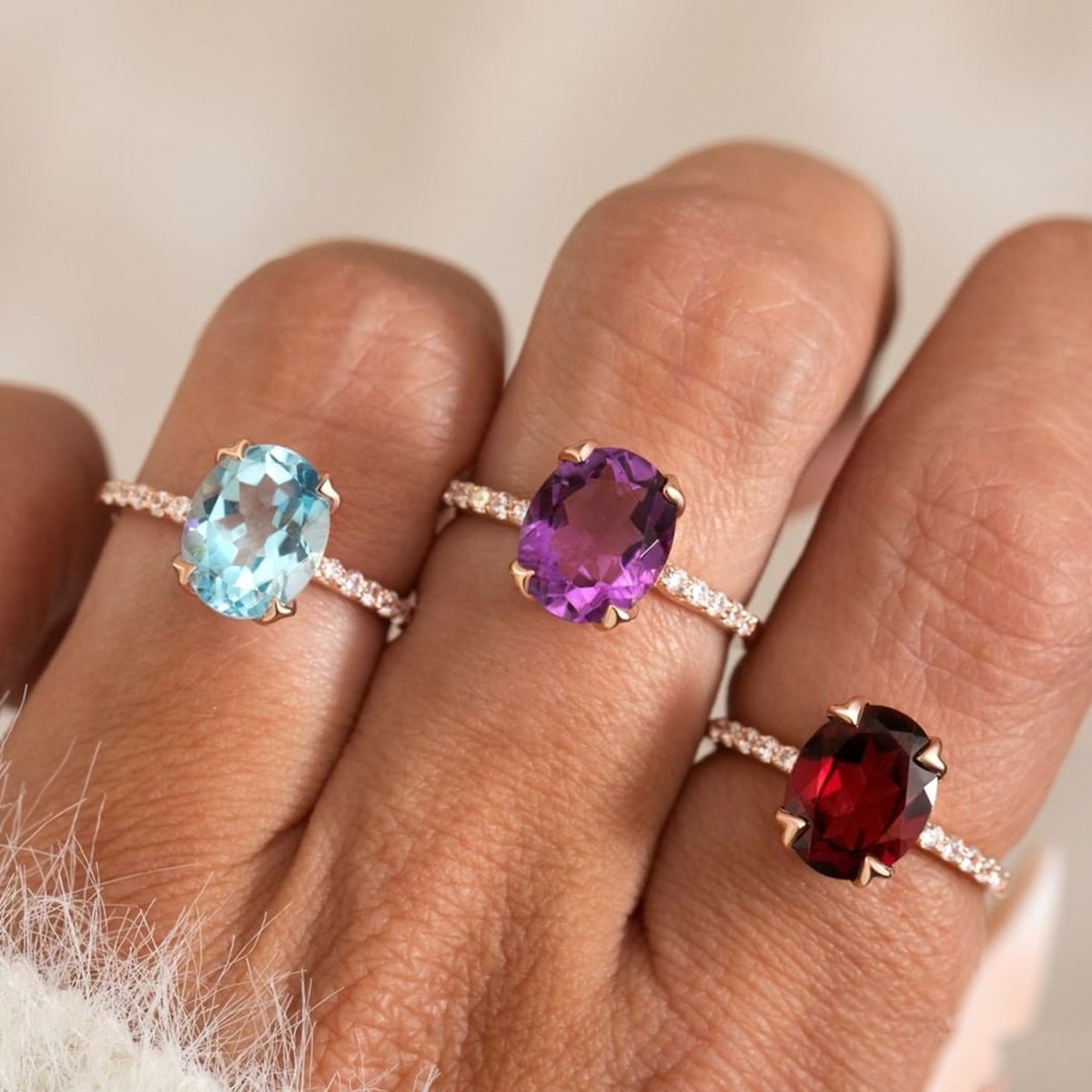 Oval Shaped Engagement Ring