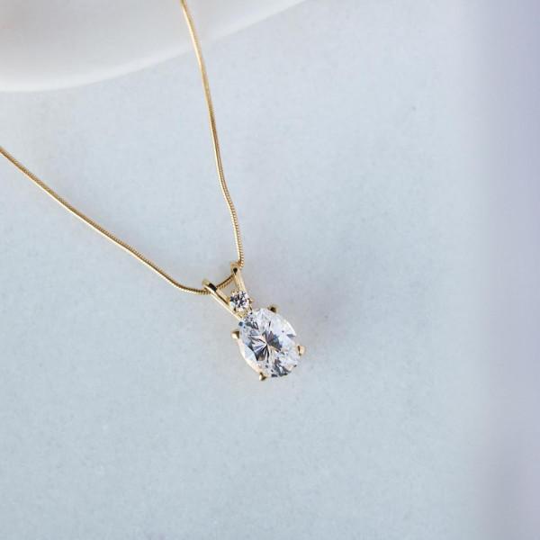 Be My Baby Oval Cut Pendant