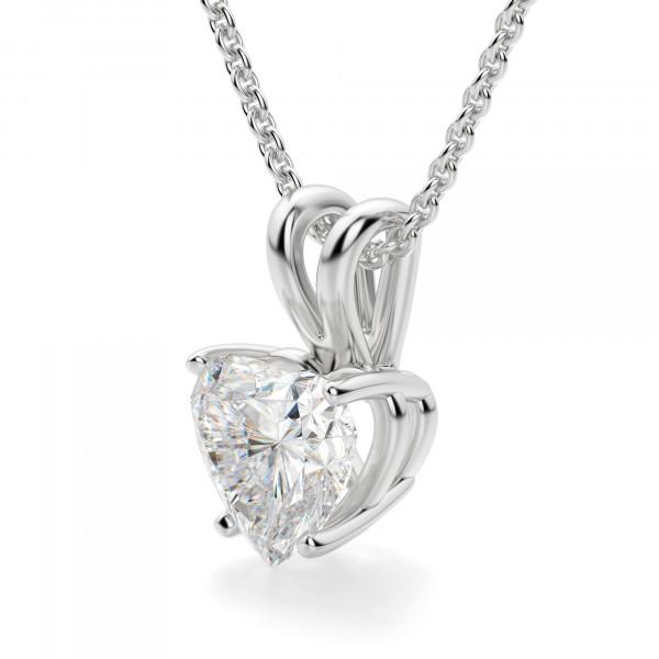 Heart Cut Basket Set Pendant