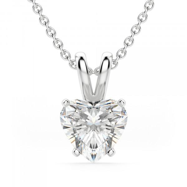 Heart Cut Basket Set Pendant