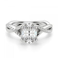 Oval Brilliant Cut Diamond Engagement Ring