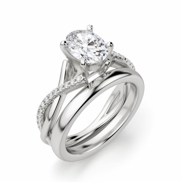 Oval Brilliant Cut Diamond Engagement Ring