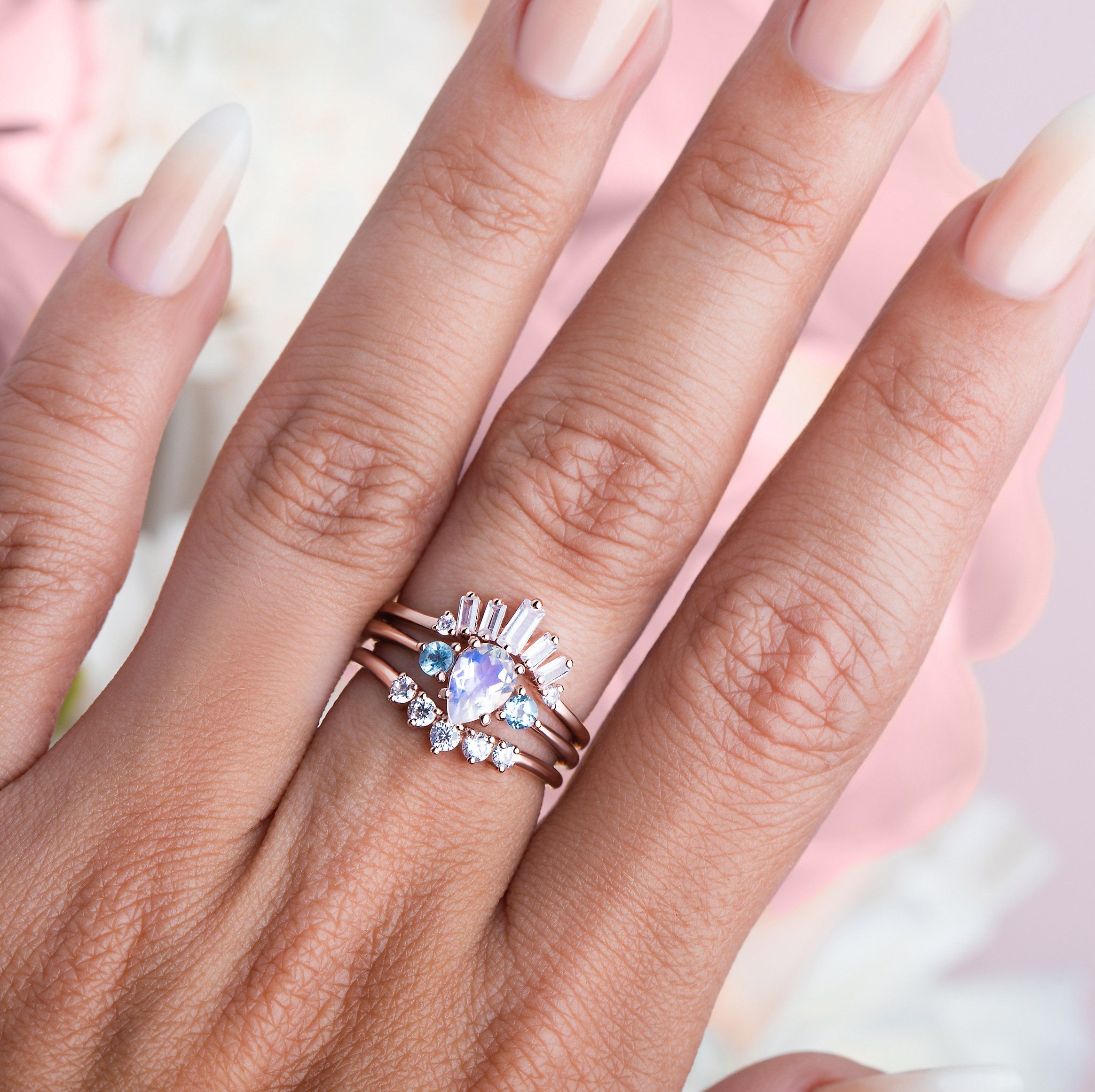 Pear Shaped Engagement Ring