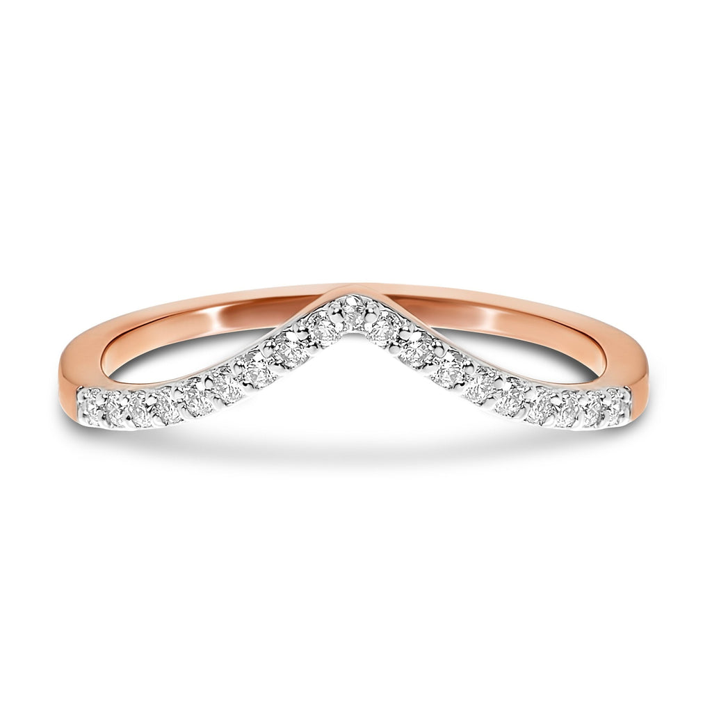 Round Brilliant Cut  Diamond Wedding Ring