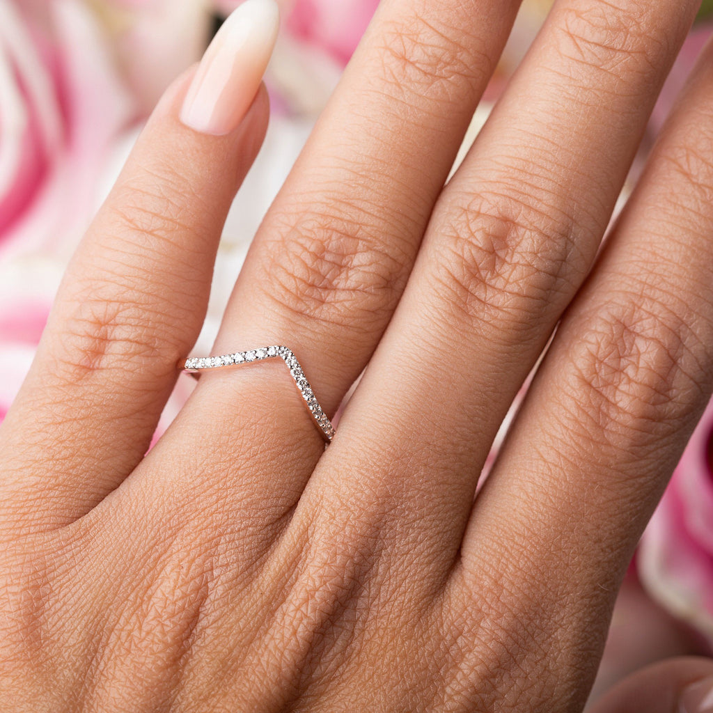 Round Brilliant Cut  Diamond Wedding Ring