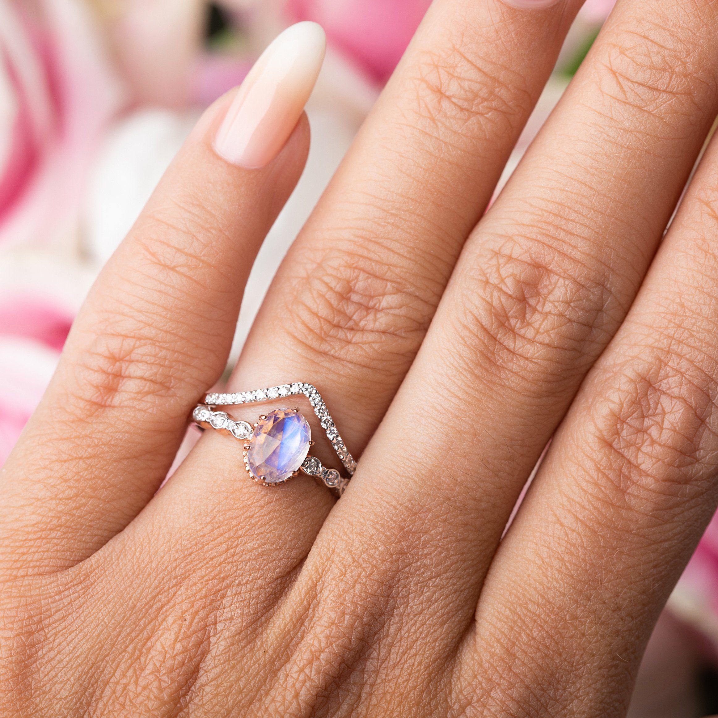 Round Brilliant Cut  Diamond Wedding Ring