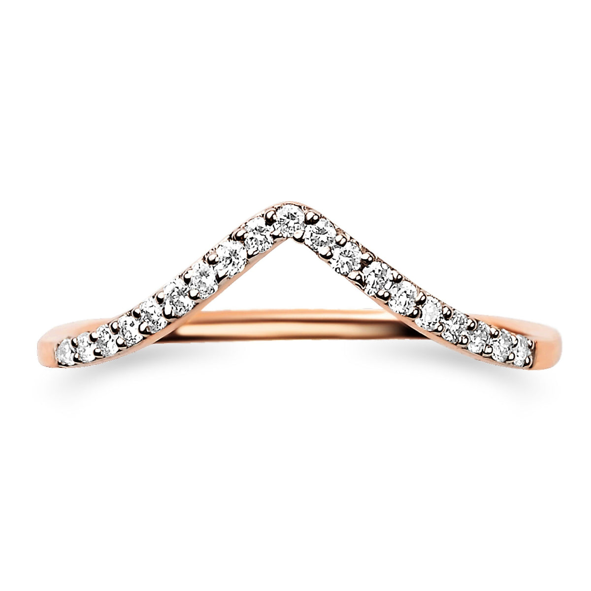 Round Brilliant Cut  Diamond Wedding Ring