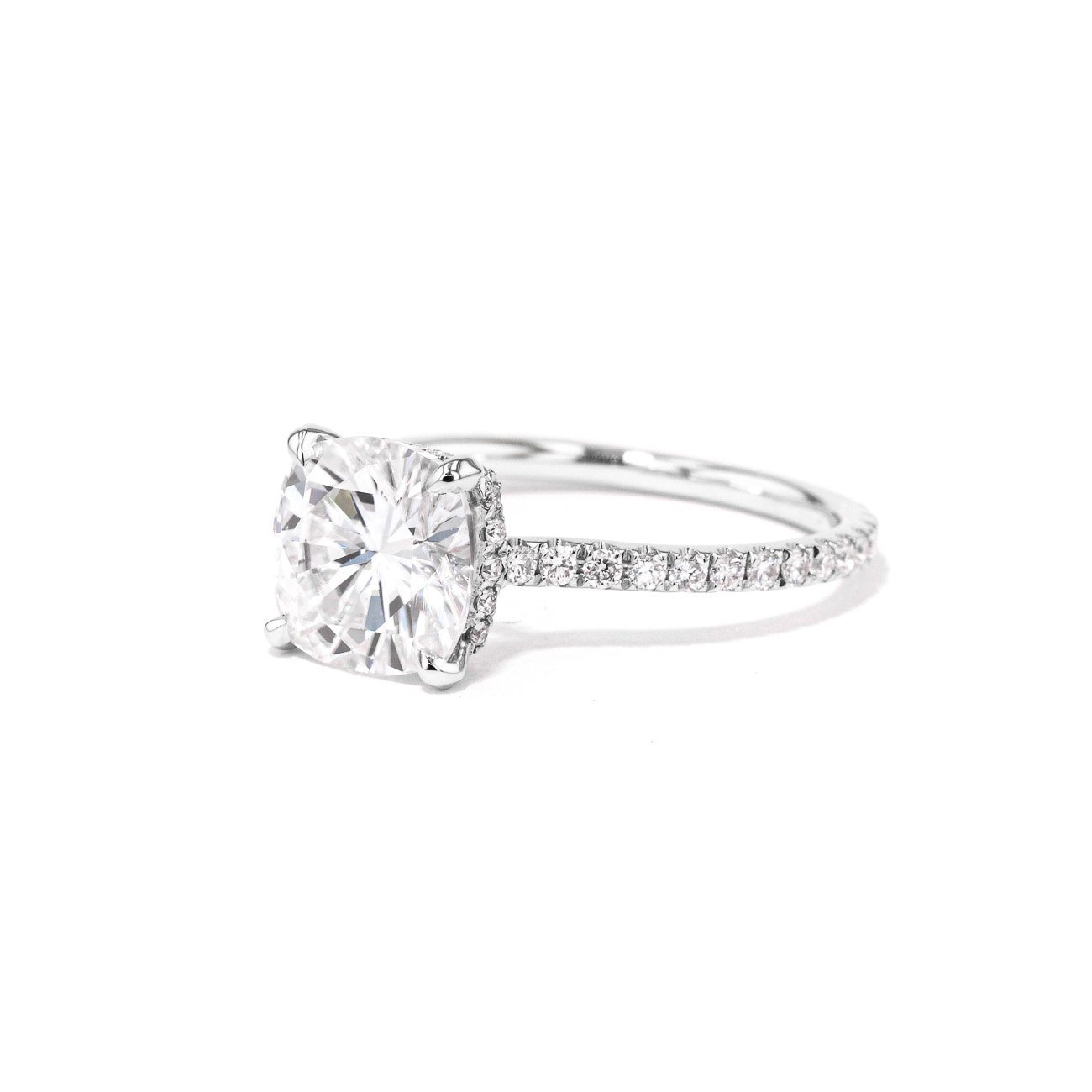 Cushion Cut Engagement Ring
