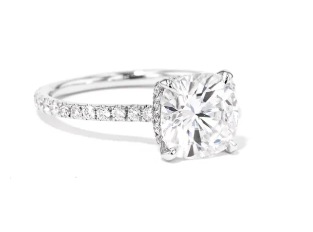 Cushion Cut Engagement Ring