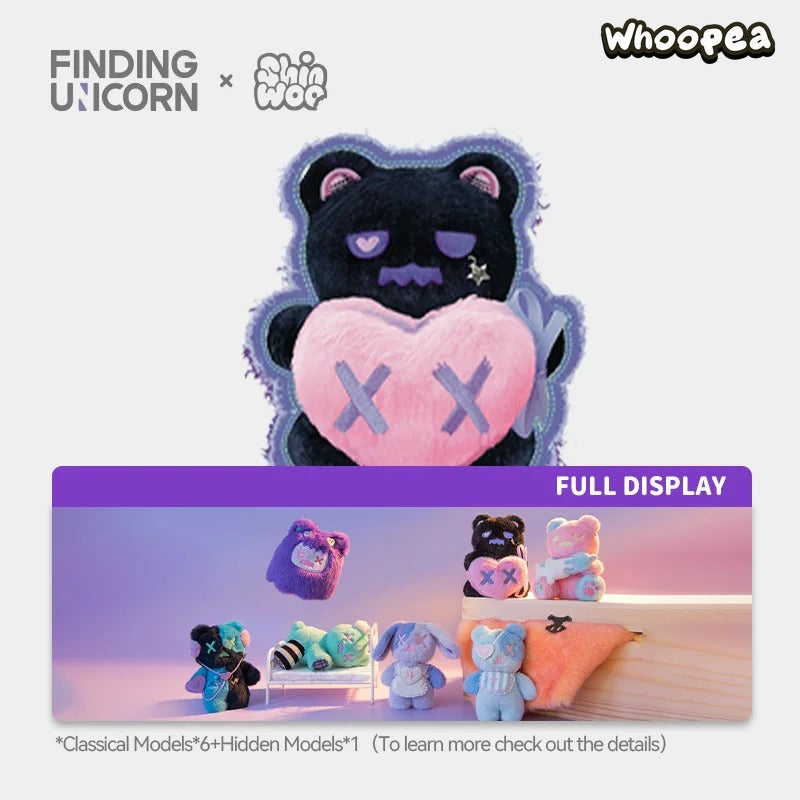 FINDING UNICORN ShinWoo Ragbear Clinic Series Plush Blind Box