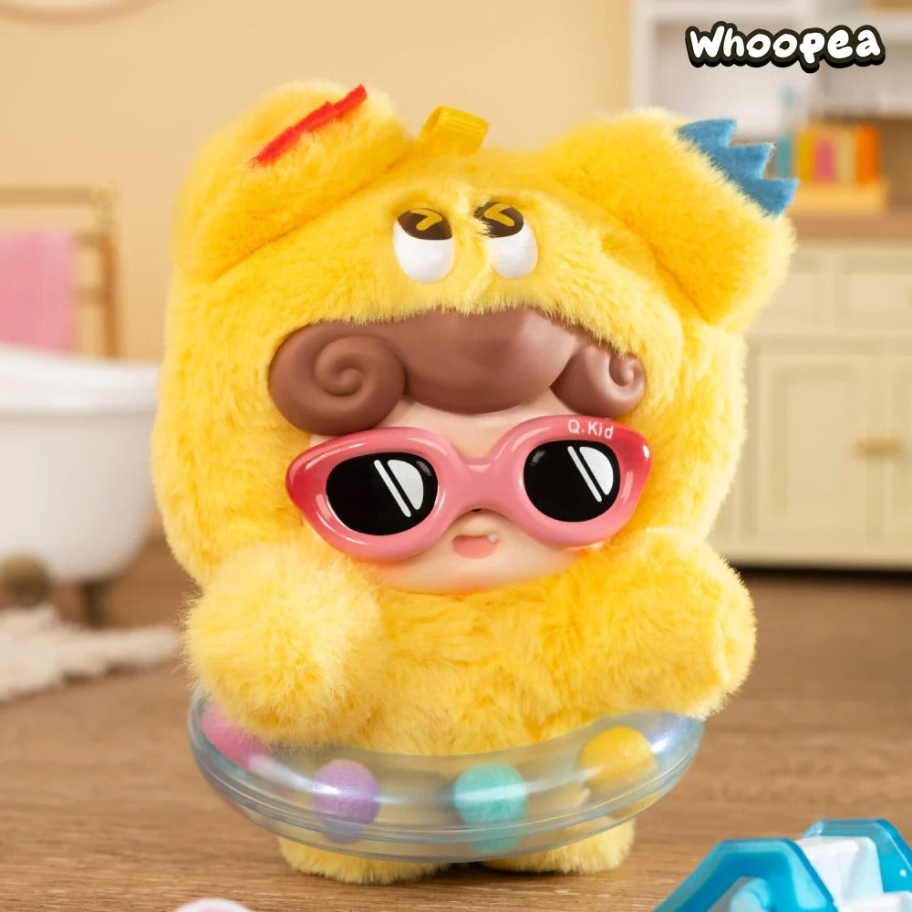 Q Kid Emotional Hairy Monsters Series Pendant Plush Dolls, Blind Box