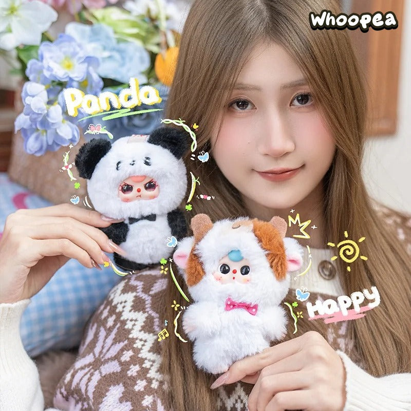 Baby Three Mini Animal World Series Plush Blind Box