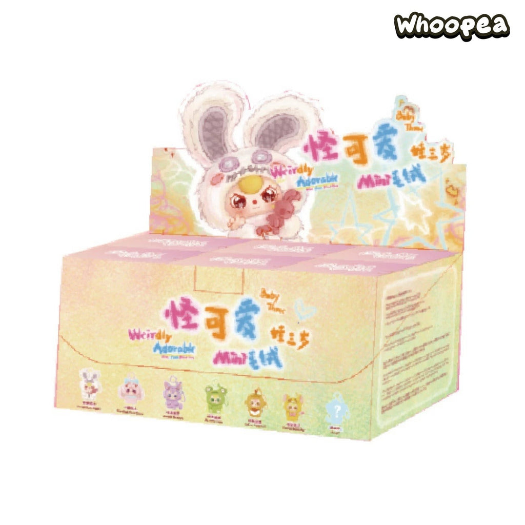 Baby Three Weirdly Adorable Series Mini Plush Blind Box