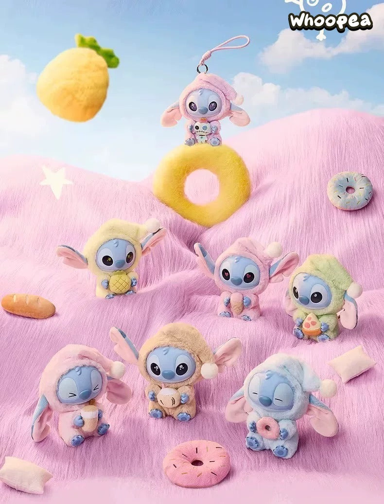 Stltch Eat Something Before Sleep Series Vinly Plush Dolls, Blind Box