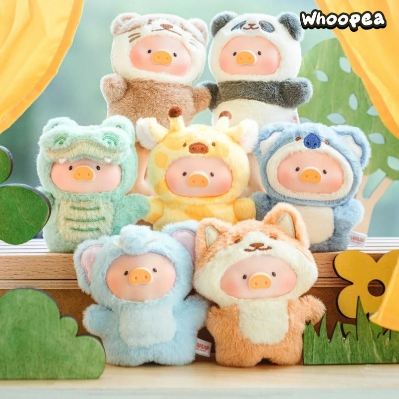 LuLu The Piggy Animal Party-Puppet Show Series Plush Pendant Blind Box