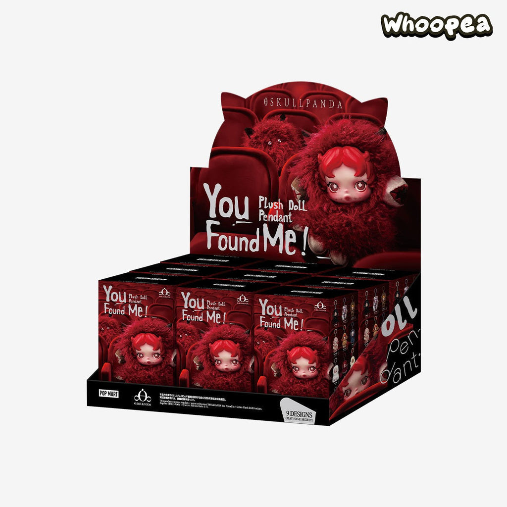 SKULLPANDA You Found Me! Series Plush Doll Pendant, Blind Box