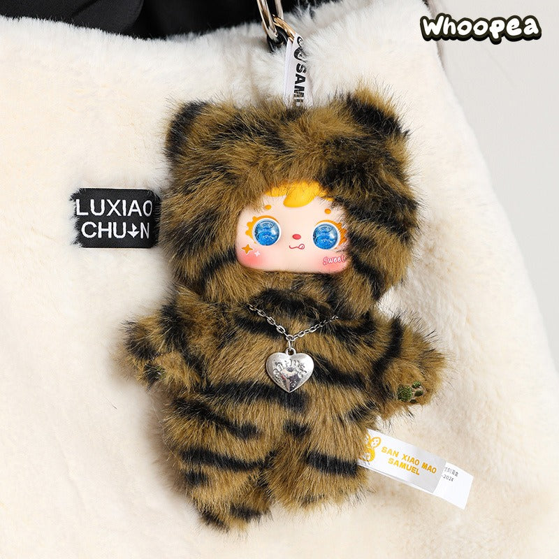 Samuel The Cool Moment of The Cats Series Plush Pendant Blind Box