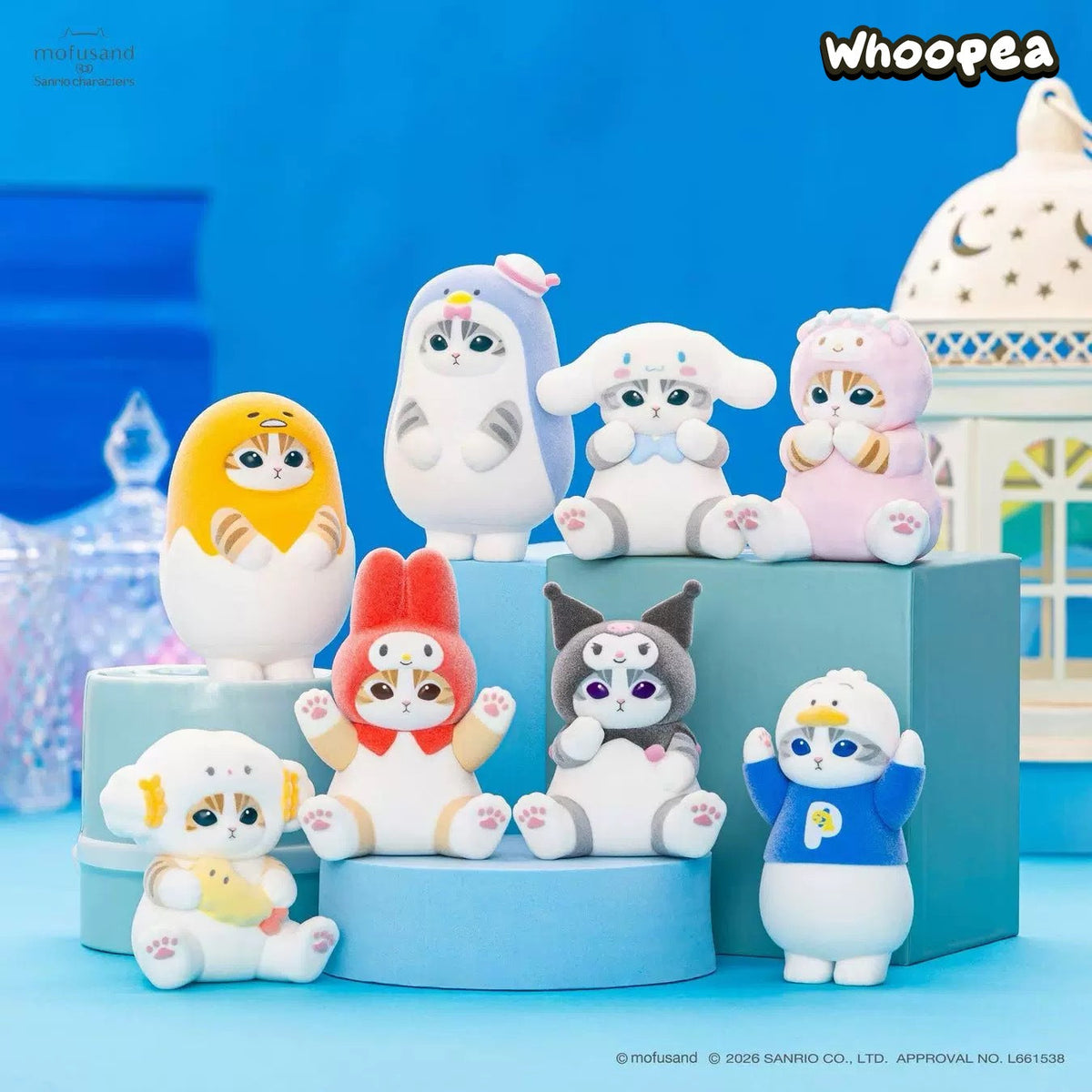 Mofusand x SANRI0 Characters Figure Blind Box (PRE-ORDER)