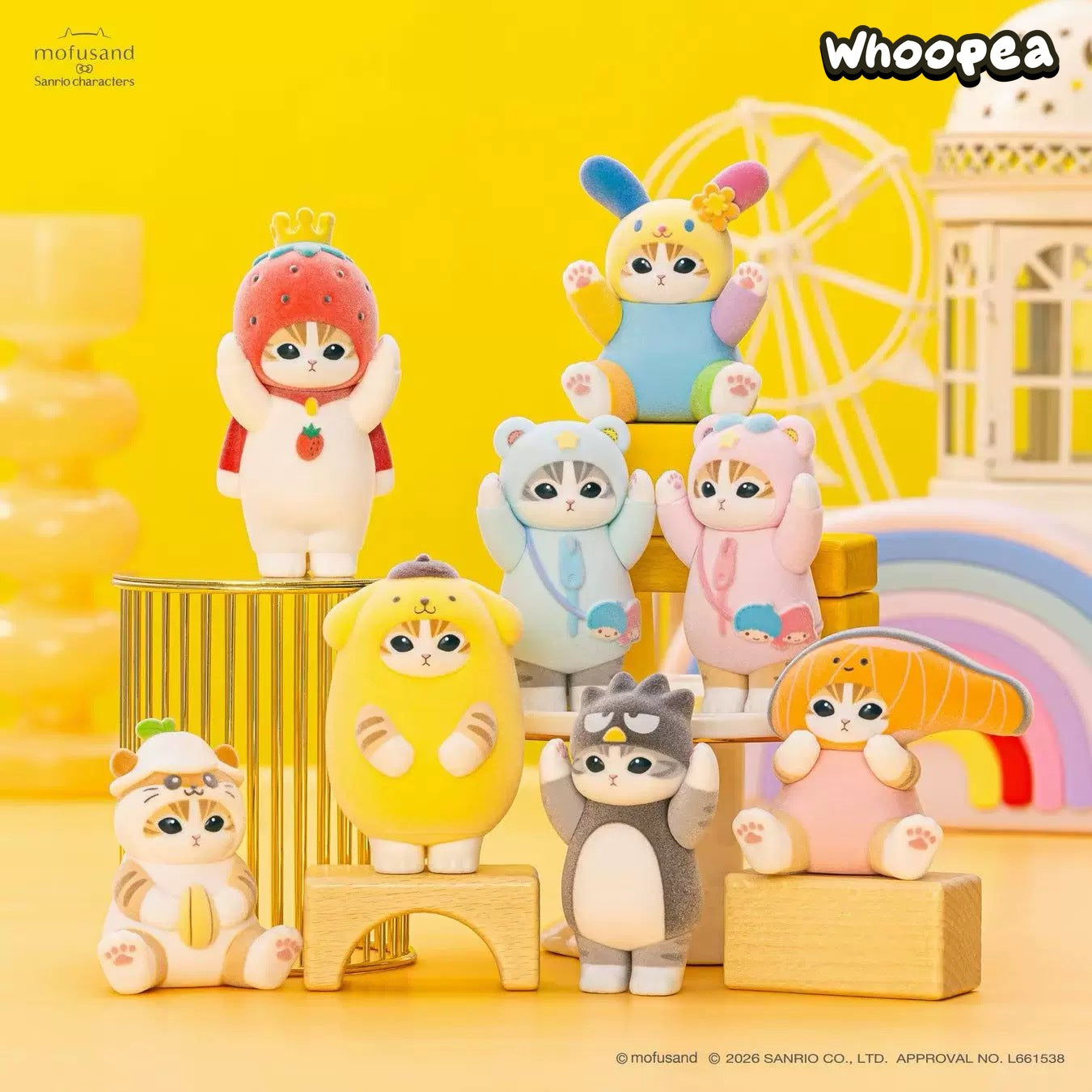 Mofusand x SANRI0 Characters Figure Blind Box (PRE-ORDER)