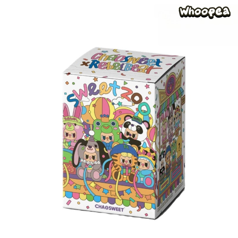 Rebel Bear Sweet Zoo Series Plush Blind Box