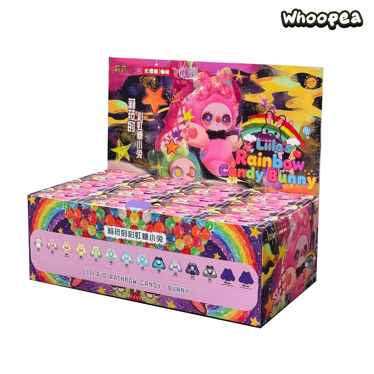 Liila's Rainbow Candy Bunny Series Plush Doll Blind Box