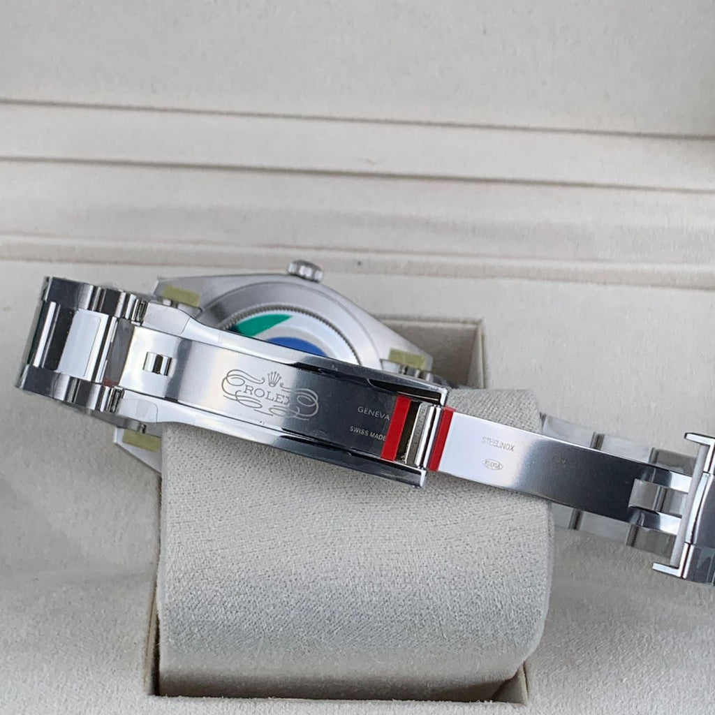 Rhodium Gray & Stainless Steel 41MM Watch