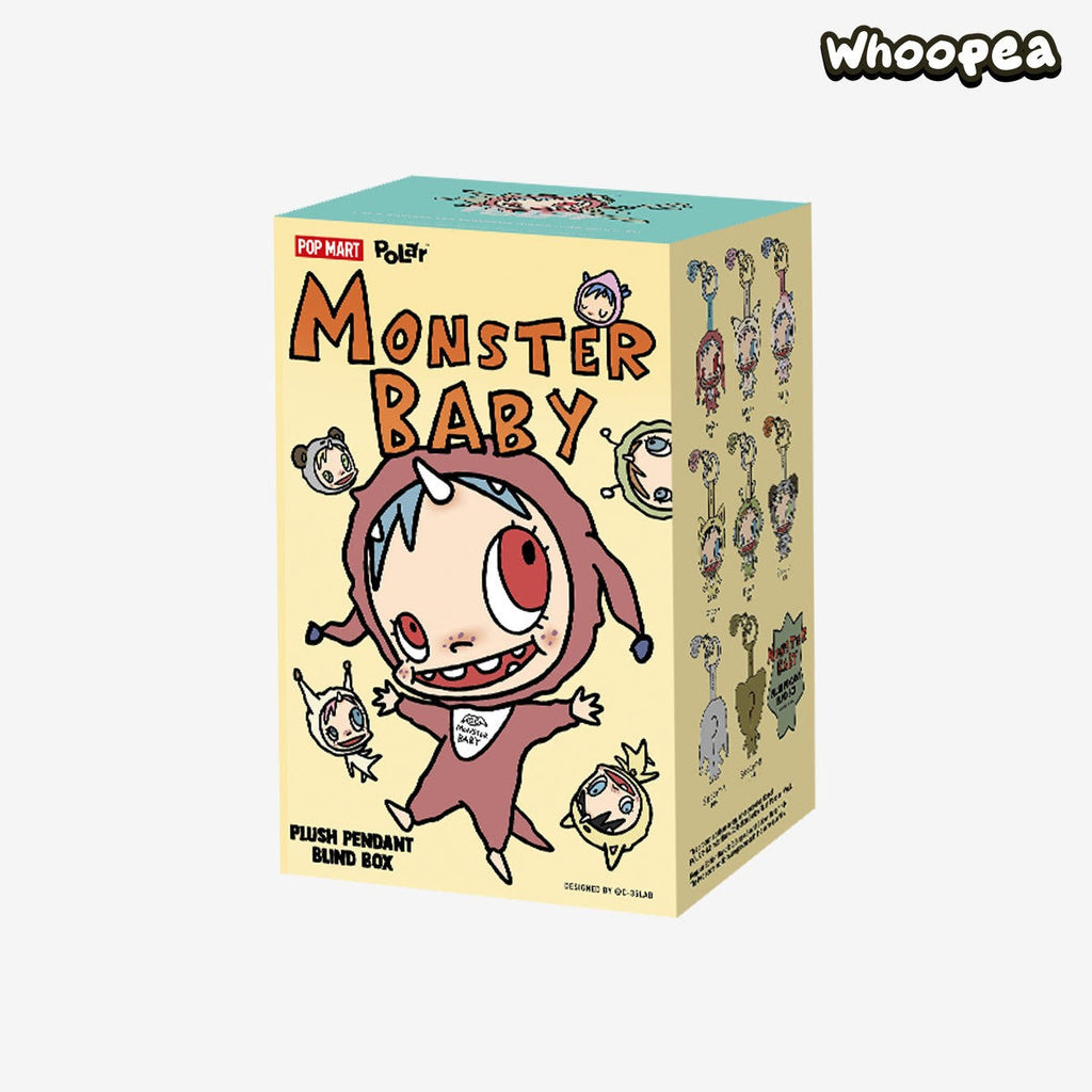 POP MART POLAR Monster Baby Collection Series Plush Pendant V1 Blind Box