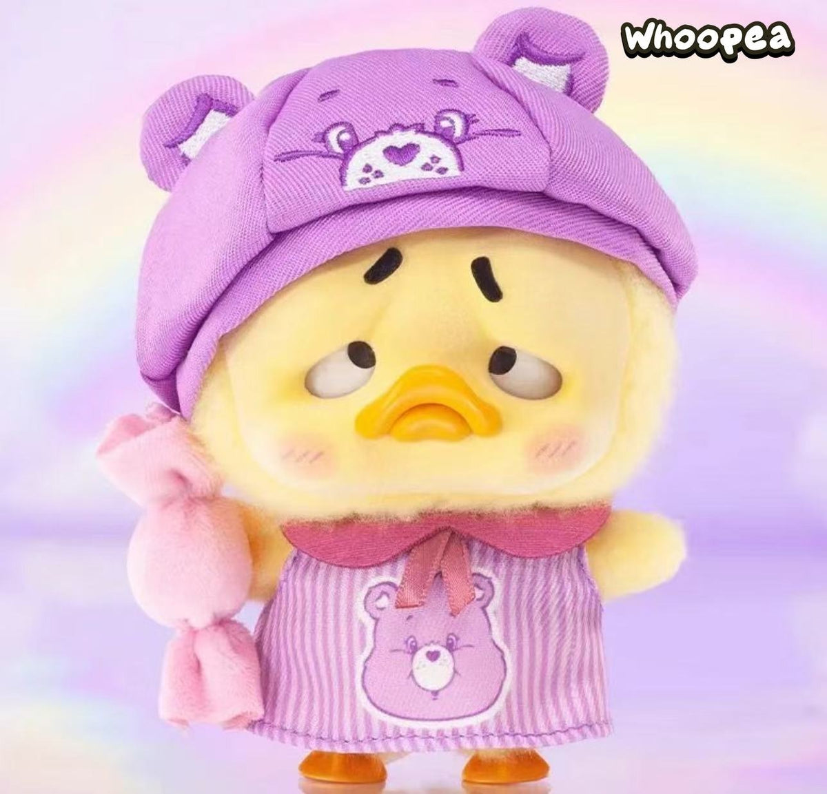 Carebears x UpsetDuck Be Rainbow Duck Series Plush Blind Box