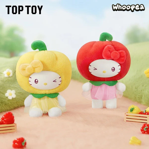 SANRI0 Characters Fruit and Vegetable Series Vinyl Keychain Pendant Blind Box