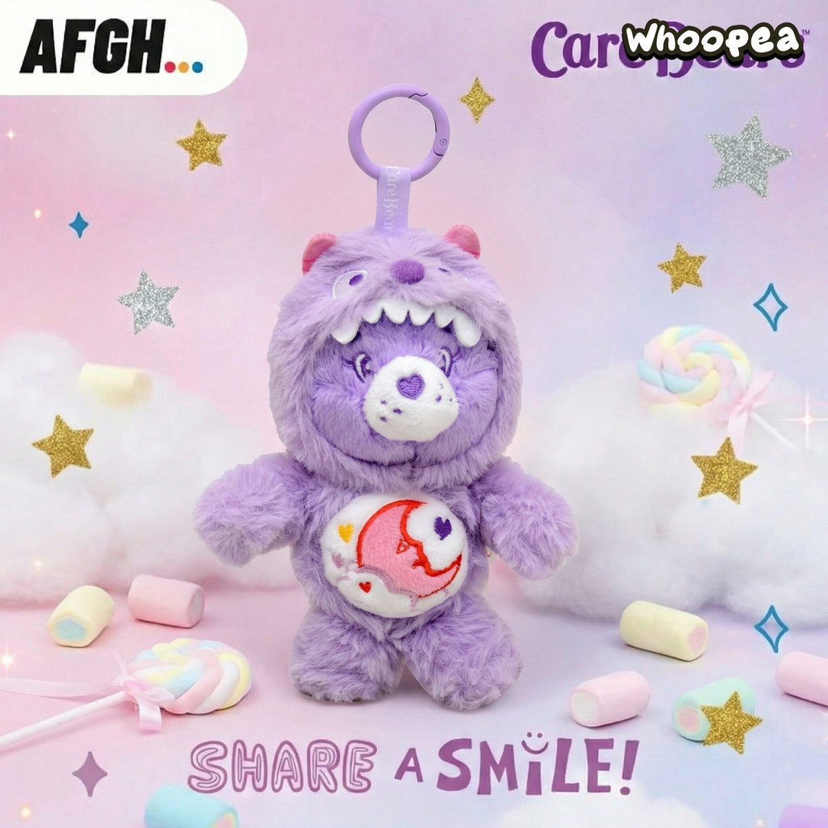 Care Bears Monster Series Plush Pendant